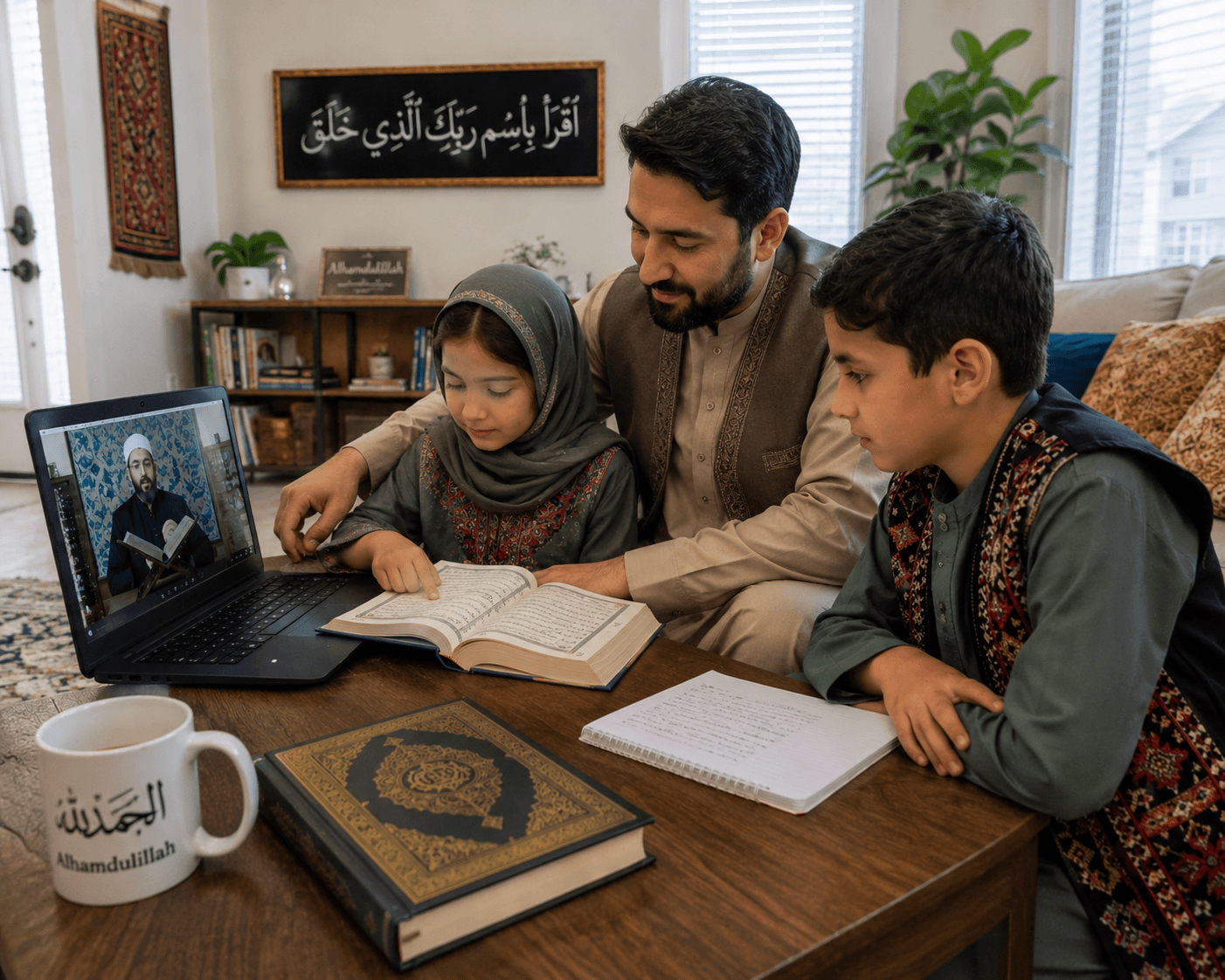 Arabic, Pashto, Dari & Urdu